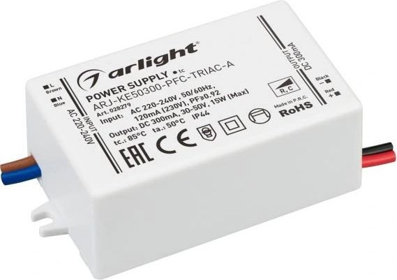 

Блок питания Arlight ARJ-KE50300-PFC-TRIAC-A 028279