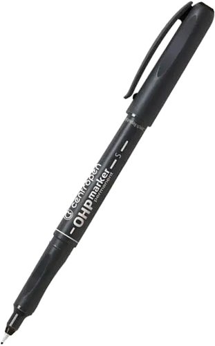 Маркер перманентный Centropen 0.3 мм S 2634 0112 (черный)