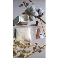 Ароматическая свеча CandleFarm Мастер-класс в коробке. FREYA - My Ambroise Cream