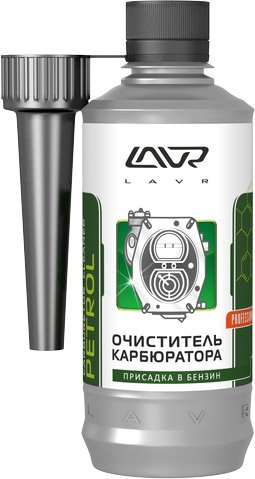 

Присадка в топливо Lavr Carburetor Cleaner Petrol 310мл (Ln2108)