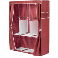 Тканевый шкаф Mio Tesoro Lari 3 (бордовый)