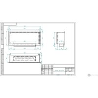 Биокамин ZeFire Flagman 700 шлифованный