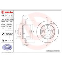  Brembo 08C17220