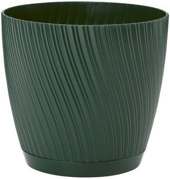 Кашпо Form-Plastic Mika Recycled 4590-075 (темно-зеленый)