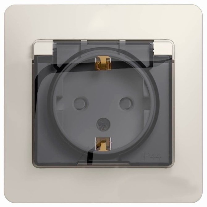 

Розетка Schneider Electric Glossa GSL000948