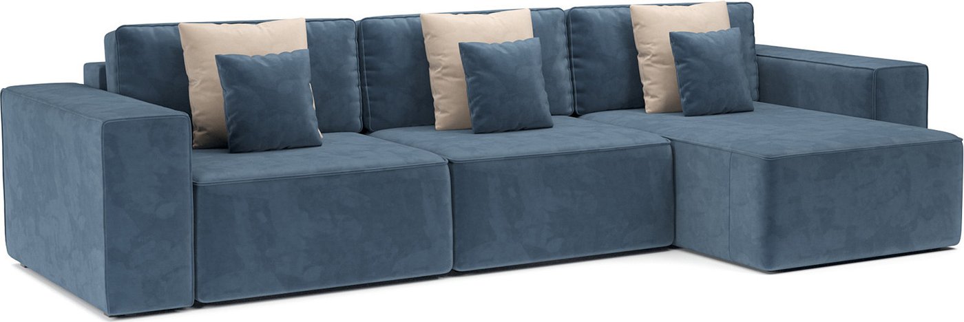 

Угловой диван Мебель-АРС Фессалия правый угол (Vivaldi синий)