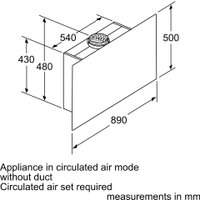 Кухонная вытяжка Siemens iQ700 LC97FVW69B