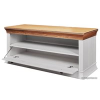 Тумба ММЦ ТВ Бостон 01 (белый воск-антик)