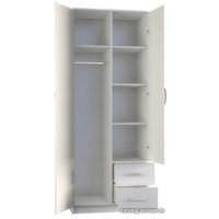 Шкаф распашной Anrex Romano 2D2S (белый)