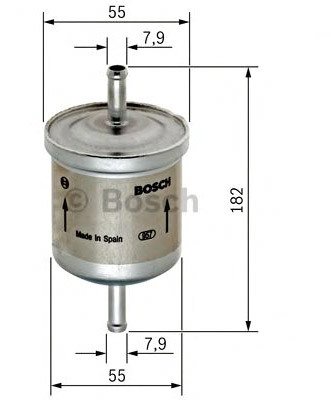 

Топливный фильтр Bosch F026403009