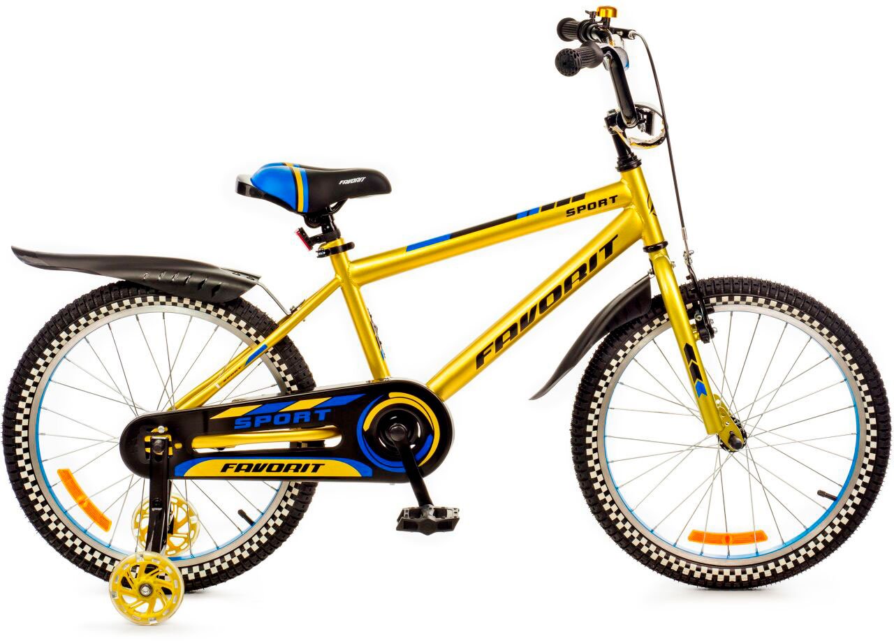 

Детский велосипед Favorit Sport 20 SPT-Y20YL (желтый)