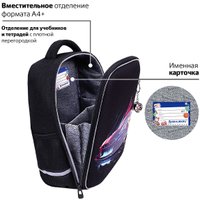 Школьный рюкзак BRAUBERG Light. Neon Drift 272027