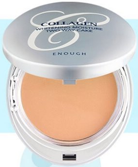 Enough Collagen Whitening Moisture Twoway Cake Со сменным блоком тон 21 (2x13 г)