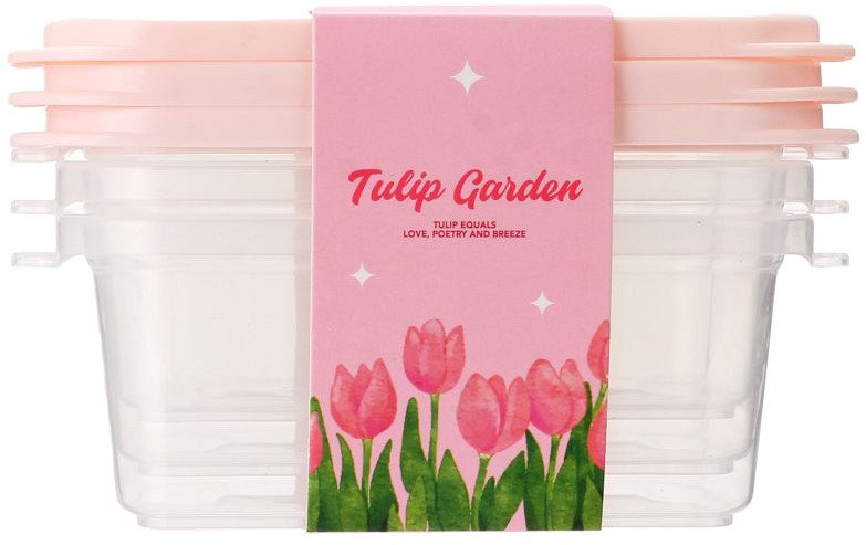 

Набор контейнеров Miniso Tulip Garden Collection 0433 (3 шт)