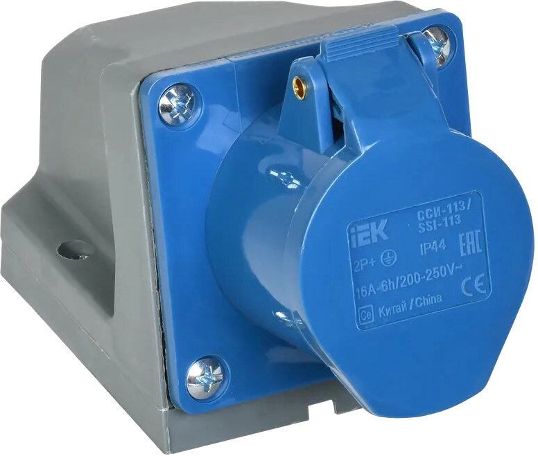 

Розетка промышленная IEK PSR11-016-3