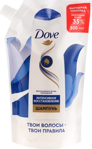Шампунь Dove Hair Therapy Интенсивное восстановление 500 мл