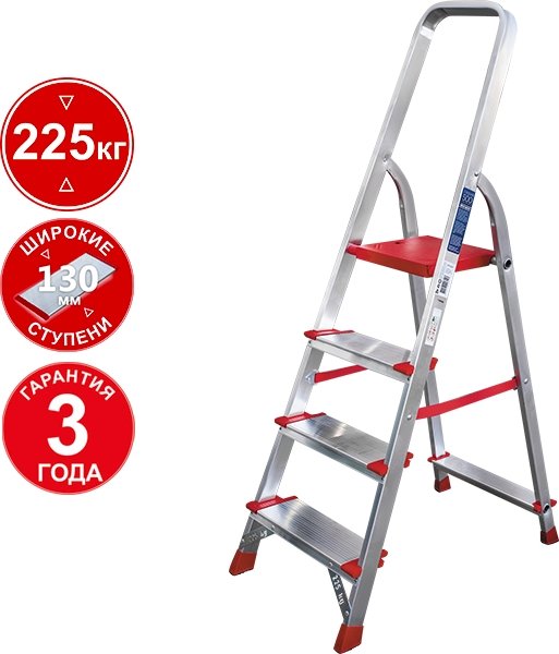 

Лестница-стремянка Новая высота NV 3117 (4 ступени)