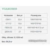 Шкаф распашной Уют Сервис Гарун-К 412.02 (дуб сонома)