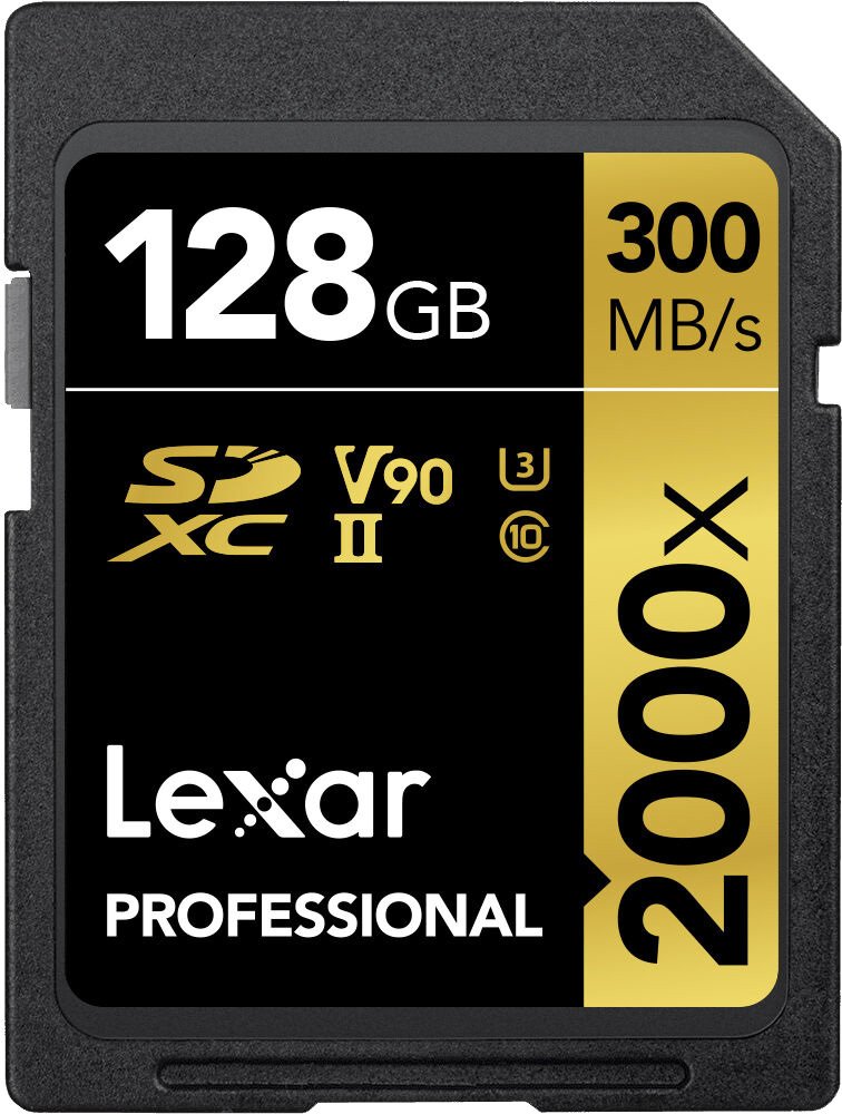 

Карта памяти Lexar Professional 2000x SDXC LSD2000128G-BNNNG 128GB