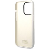 Чехол для телефона CG Mobile Lagerfeld для iPhone 14 Pro KLHCP14LSSKCW