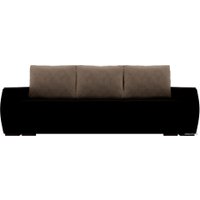 Диван Лига диванов Брион 101763 (черный/бежевый)