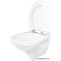 Унитаз подвесной Керамин Санти R (сиденье дюропласт с микролифтом Арктик Slim ЖС)