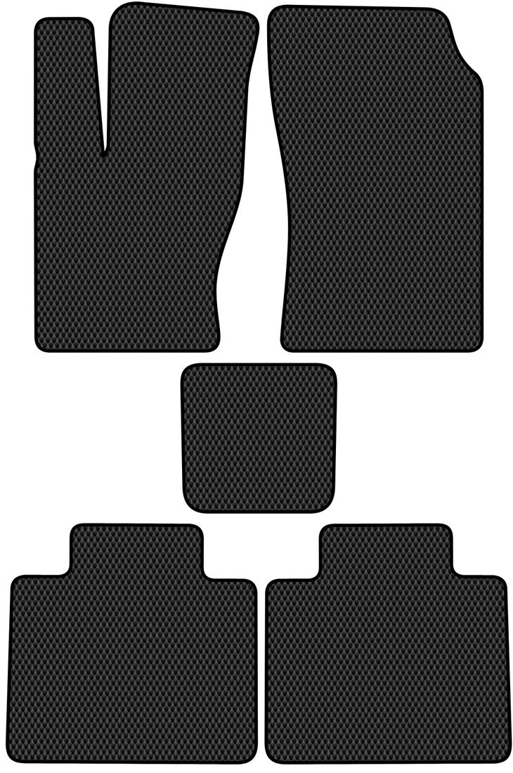 

Комплект ковриков для авто Alicosta Tank 500 I (suv) 2021 - Н.В. (черный, ромб)