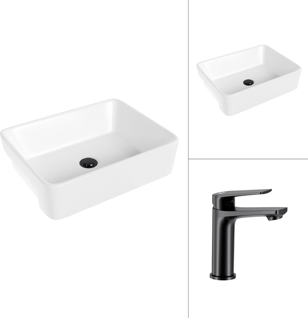 Умывальник Lauter 21675 + Sky 21СК533BS