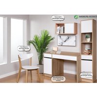 Стол Мебель-класс Сити-1 (белый/дуб сонома) в Гродно