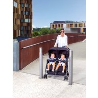 Коляска прогулочная «книга» Chicco Ohlala Twin (black night)