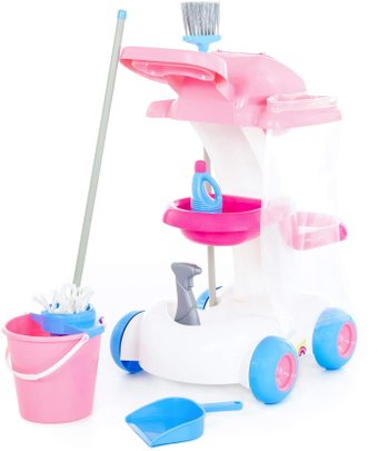 Набор хозяйственный игрушечный Полесье Помощница №4 54524