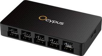 Контроллер скорости и подсветки вентиляторов Ocypus Delta EH10 Pro (черный)