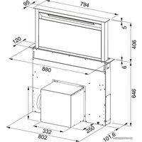 Кухонная вытяжка Franke FDW 908 IB XS (110.0260.620)