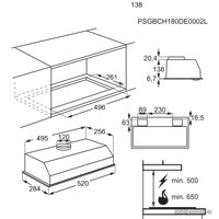 Кухонная вытяжка AEG DGB1522S