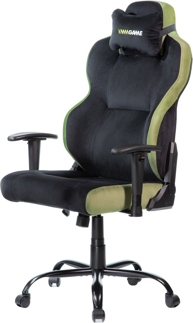 

Игровое (геймерское) кресло VMMGame Unit Velour Upgrade XD-A-VRBKGN-B23 (черный/зеленый)