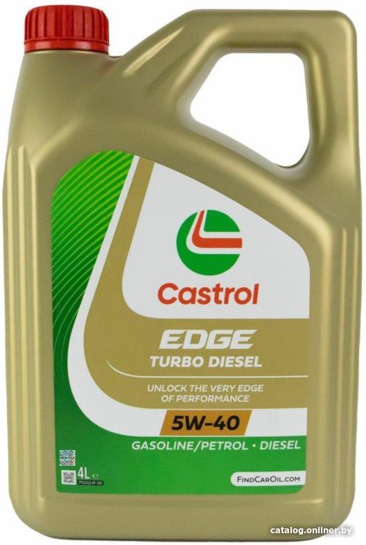 Моторное масло Castrol Edge Turbo Diesel Titanium FST 5W-40 5л