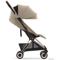 Коляска прогулочная «книга» Cybex Coya (cozy beige/rosegold frame)