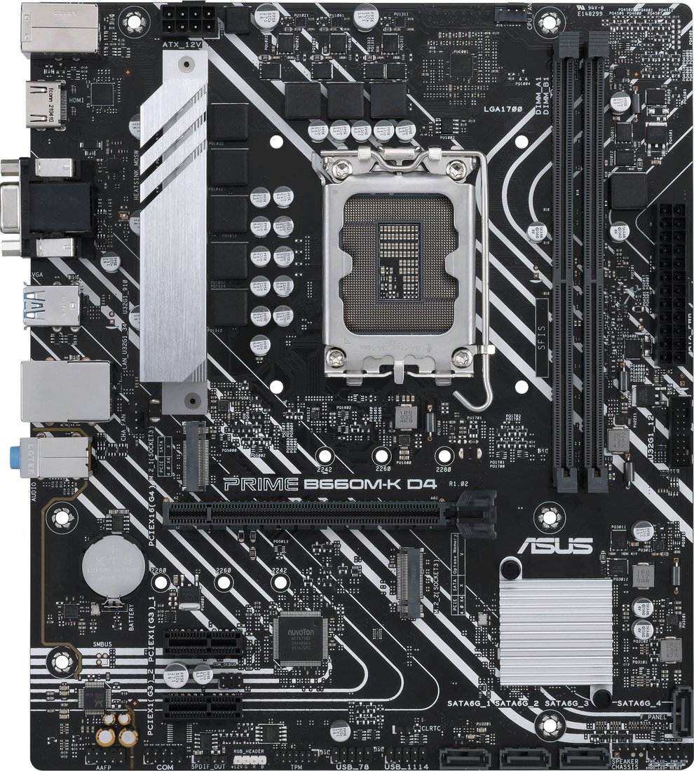 

Материнская плата ASUS Prime B660M-K D4