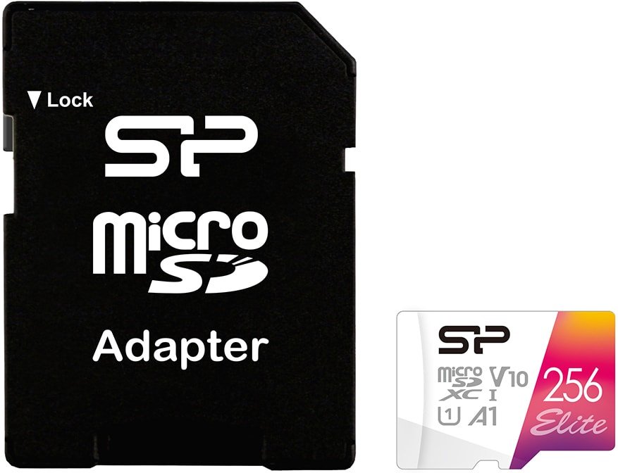 

Карта памяти Silicon-Power Elite A1 microSDXC SP256GBSTXBV1V20SP 256GB