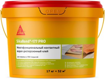  Sika SikaBond-177 PRO 17кг (светло-бежевый)
