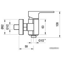 Смеситель Ravak Chrome-CR 032.00/150 [X070043]