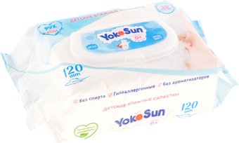Влажные салфетки YokoSun 120 шт