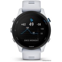 Умные часы Garmin Forerunner 255 Music (белый камень)