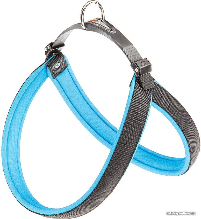 Шлея Ferplast Agila Fluo 8 75449825 (синий)