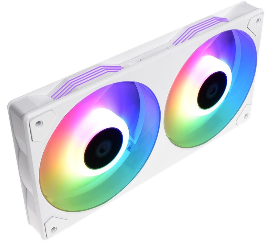 

Комплект вентиляторов для корпуса ID-Cooling IceFan 240 ARGB Snow