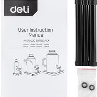 Бутылочный домкрат Deli DQ71020 20т