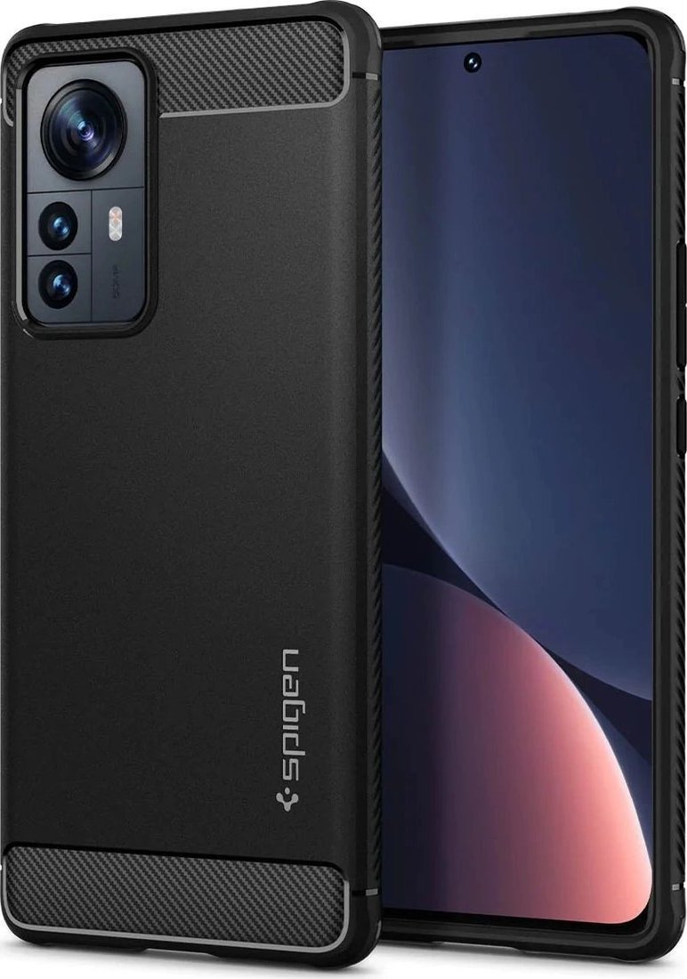 

Чехол для телефона Spigen Rugged Armor для Xiaomi 12T/12T Pro ACS05299 (черный)