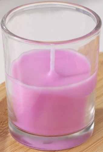 Ароматизированая свеча Богатство аромата Нюд 7779528 (лаванда)