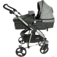 Универсальная коляска ForKiddy Siesta (3 в 1 + утепленный блок, серый)