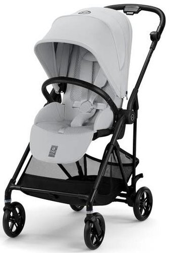 Коляска прогулочная «книга» Cybex Melio Carbon (fog grey)